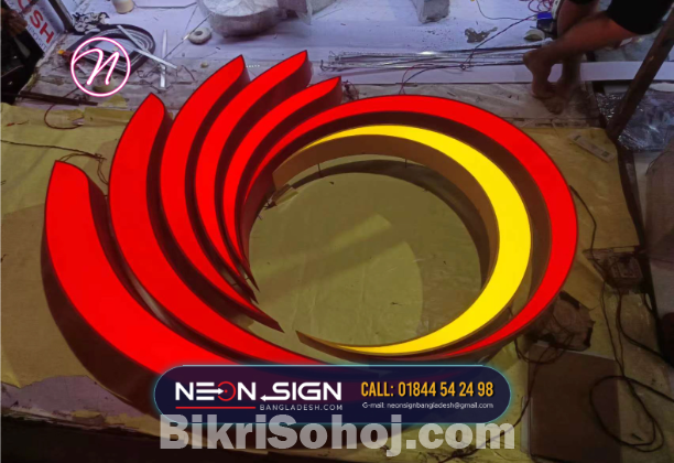 Neon LED sign, WELCOME neon sign price in Bangladesh,
